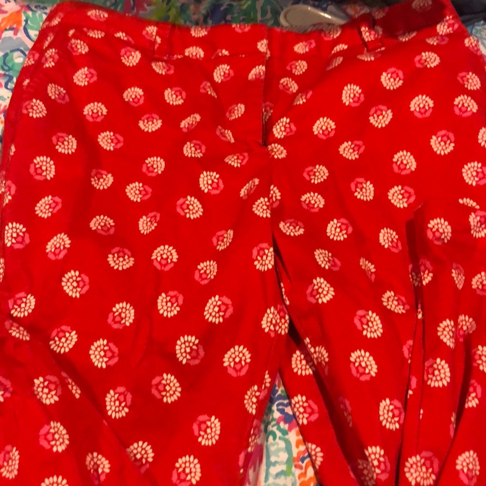Lands End size 10 p super cute Capri straight leg